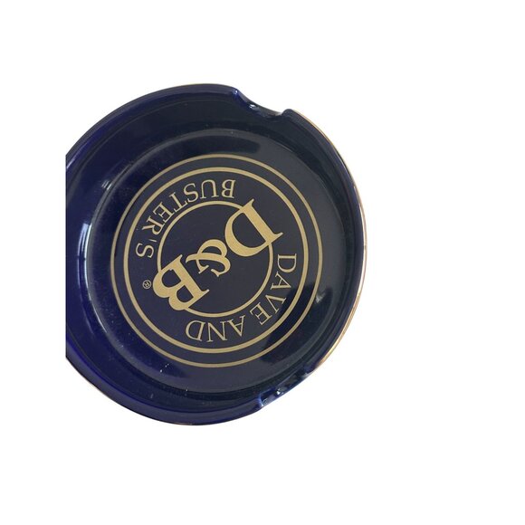 DAVE & BUSTERS Blue Cigar Cigarette Ashtray Tray NEW NWOT - Picture 3 of 7